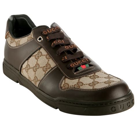 mens gucci brown leather shoes|white gucci shoes for men.